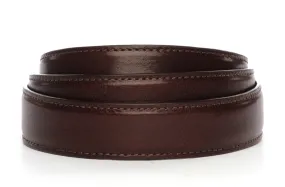 1.25" Dark Brown Italian Calfskin Strap