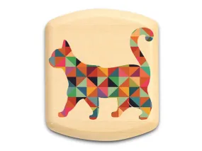 2" Flat Wide Aspen - Patterned Cat