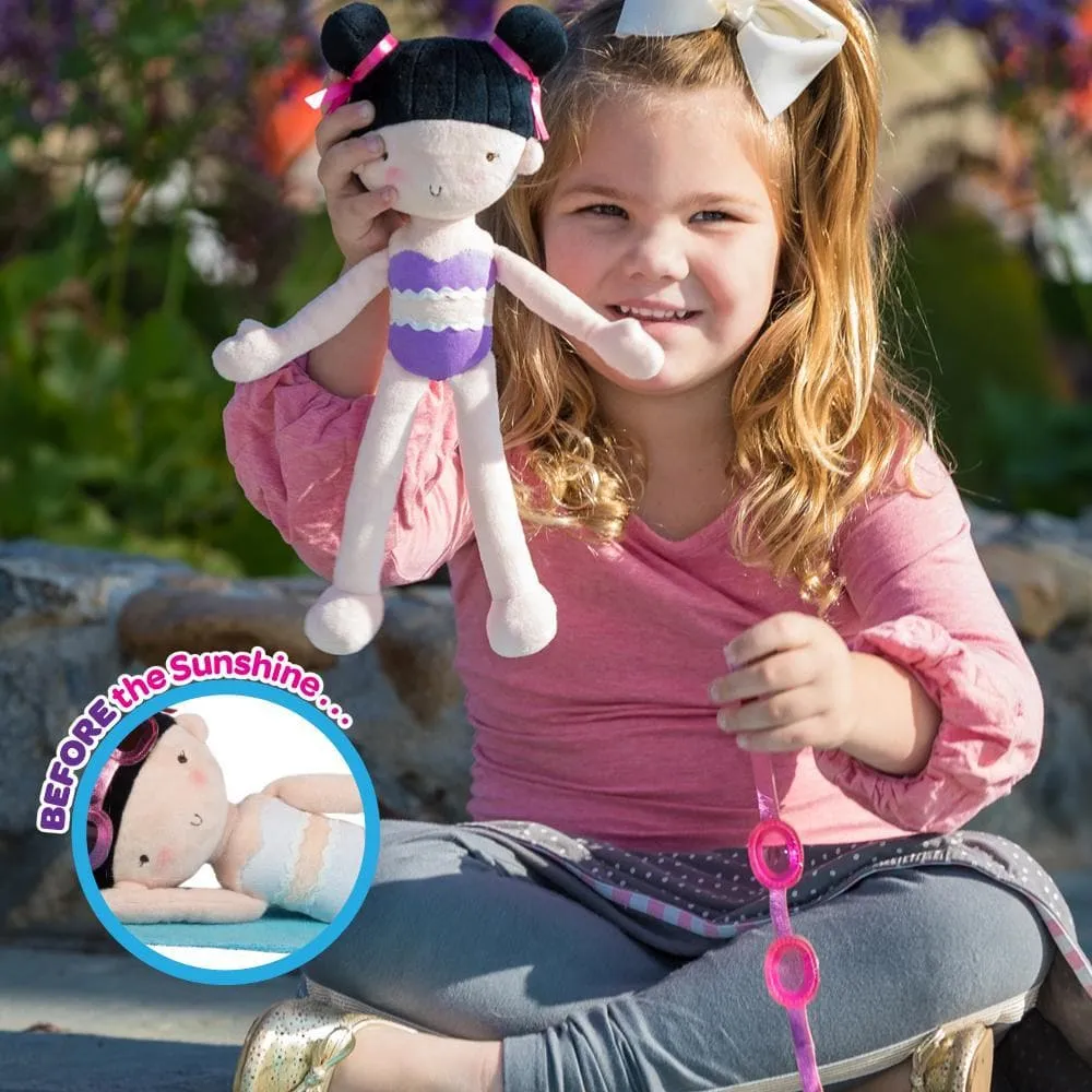 Adora Sunshine Friends Color-Changing Plush Doll & Doll Clothes Set - Violet