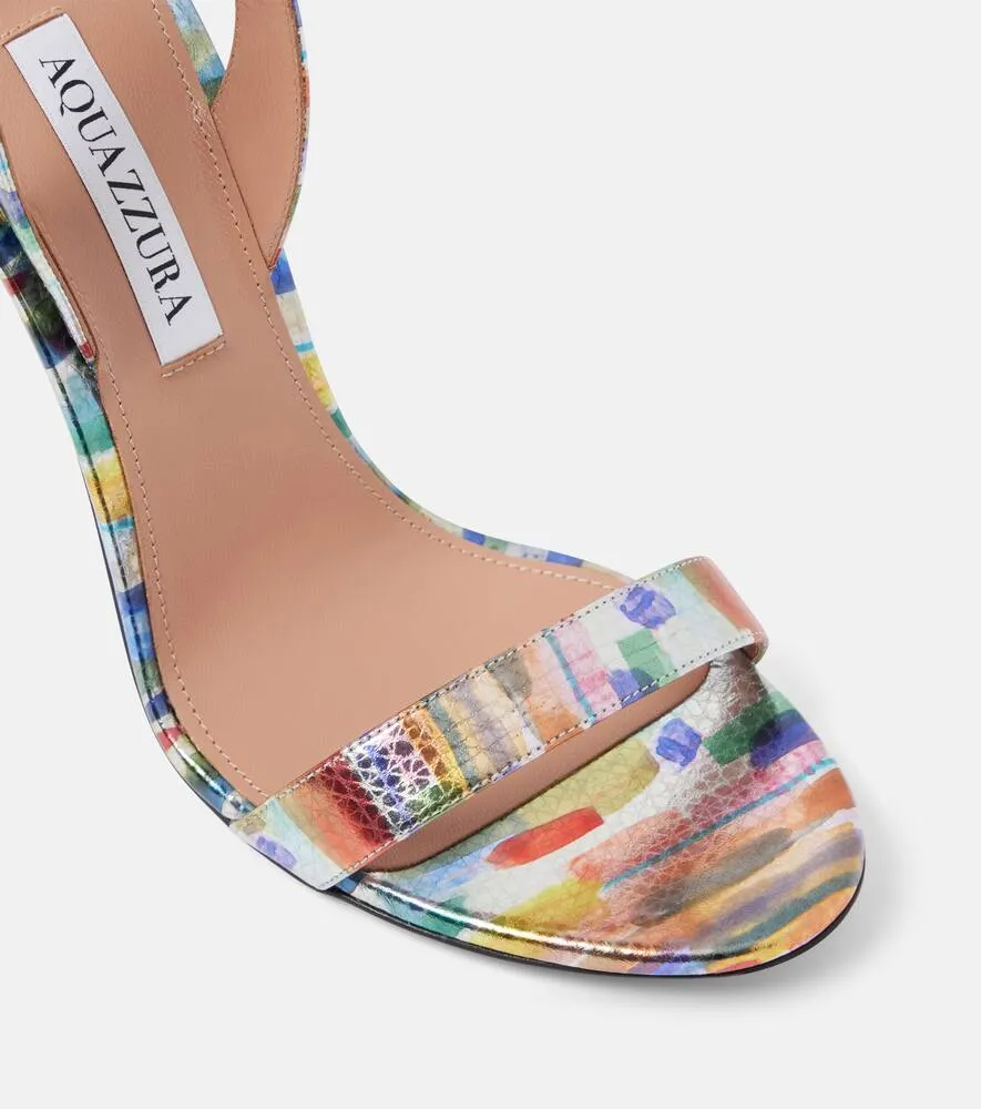 Aquazzura 105 leather sandals