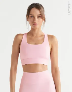 ASTRID Cloud-Core Sports Bra - Powder Pink