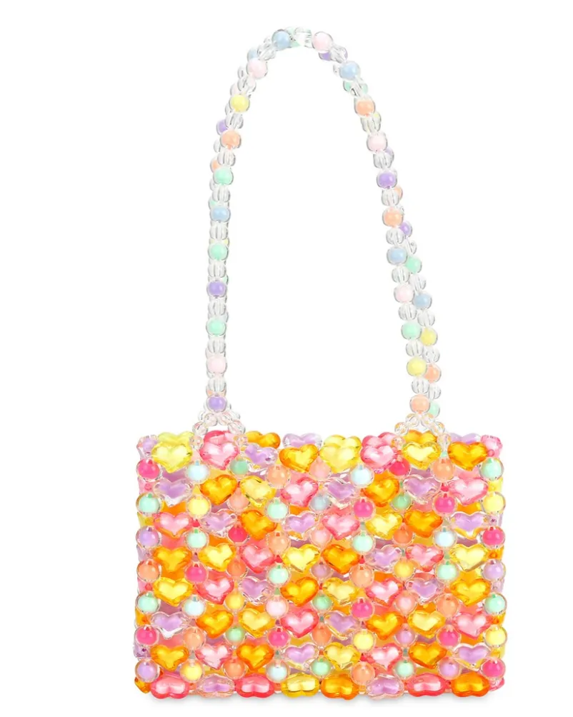 Beaded Pastel Bag