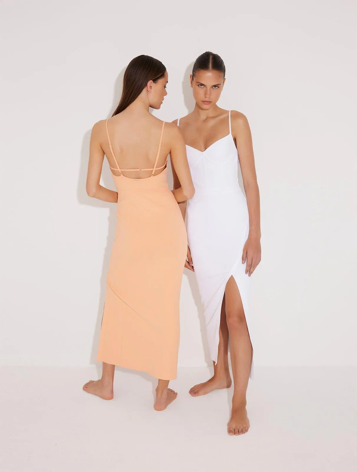 Beau Orange Dress