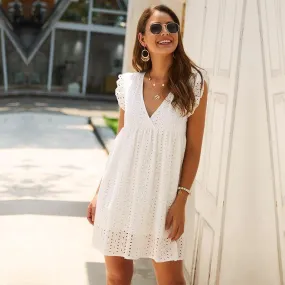 Boho Dress - Cute Butterfly Sleeve