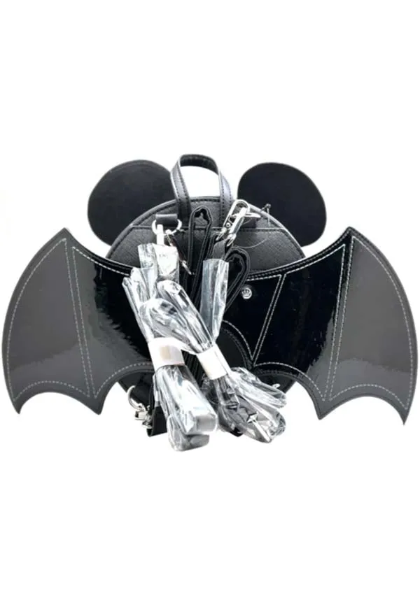 Disney: Minnie Bat Convertible | MINI BACKPACK [RS]**