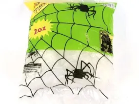 Glow In The Dark White Spider Web