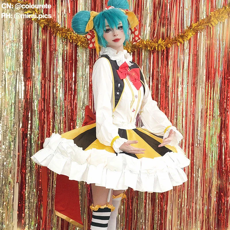 Hatsune Miku Circus Ballerina Cosplay Costume Halloween Costume