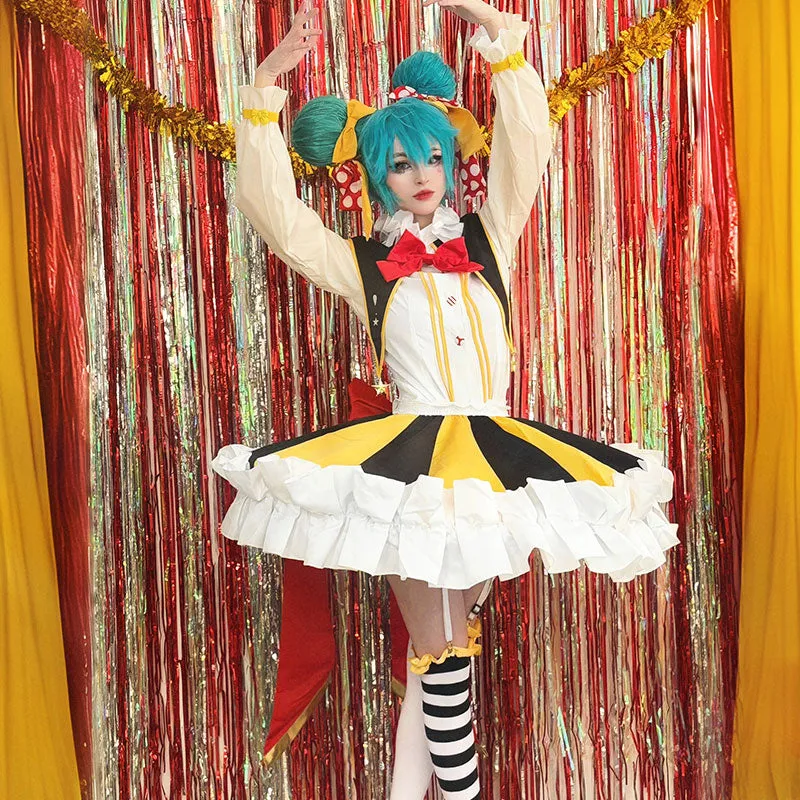 Hatsune Miku Circus Ballerina Cosplay Costume Halloween Costume
