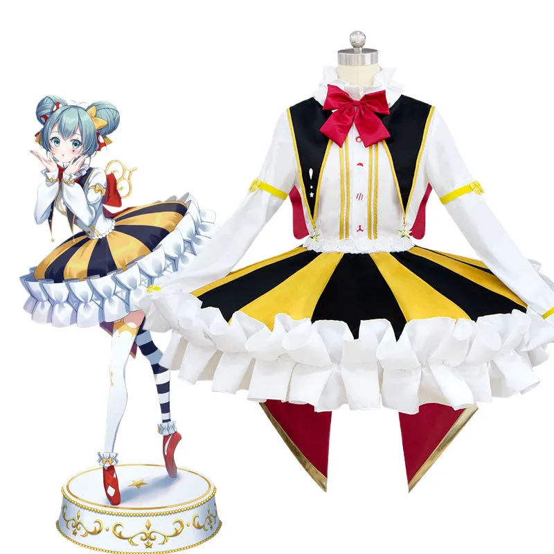 Hatsune Miku Circus Ballerina Cosplay Costume Halloween Costume
