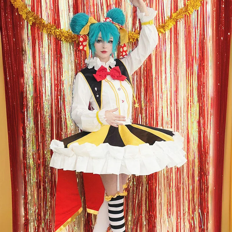 Hatsune Miku Circus Ballerina Cosplay Costume Halloween Costume