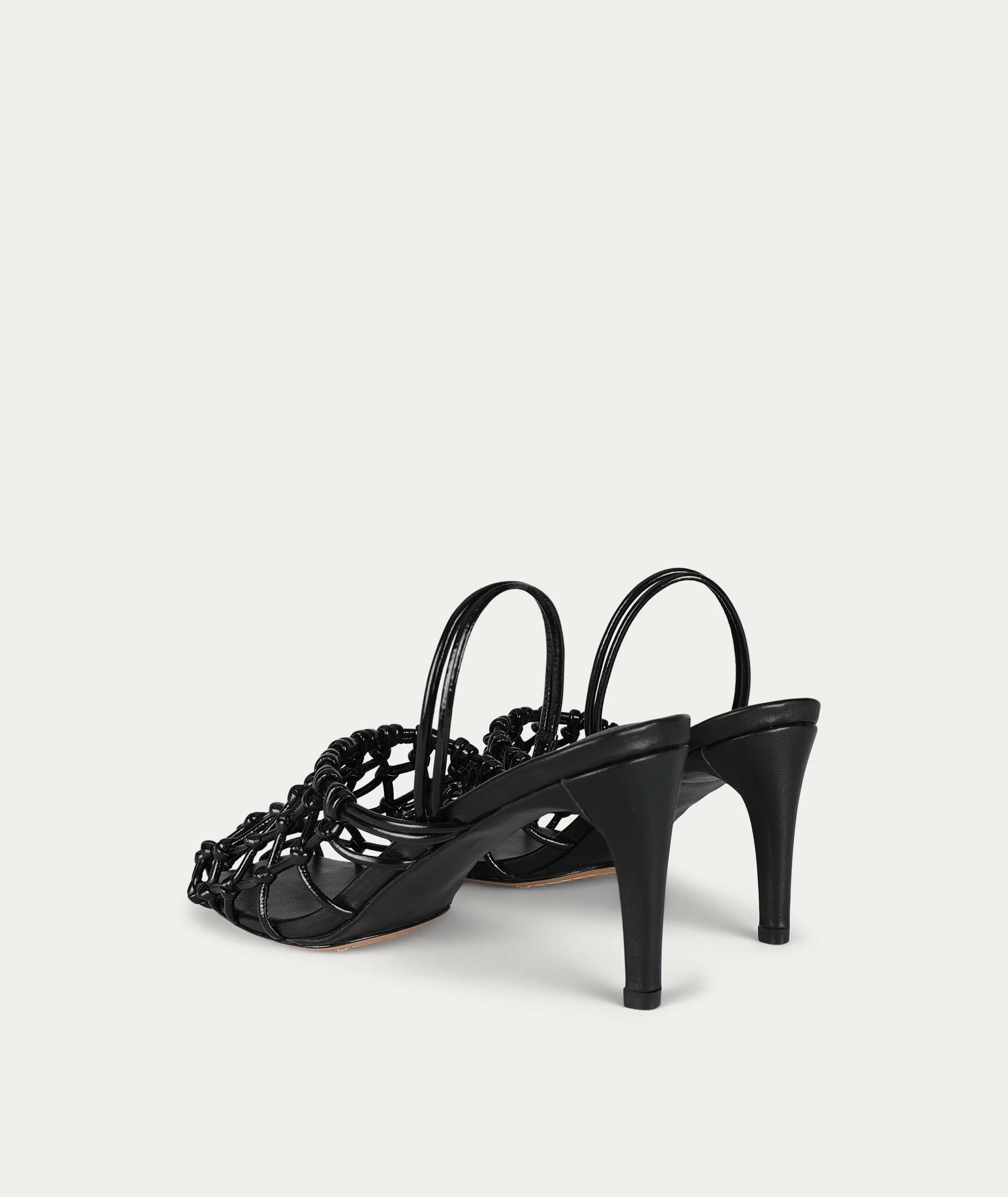 Hydra Heel - Black Patent