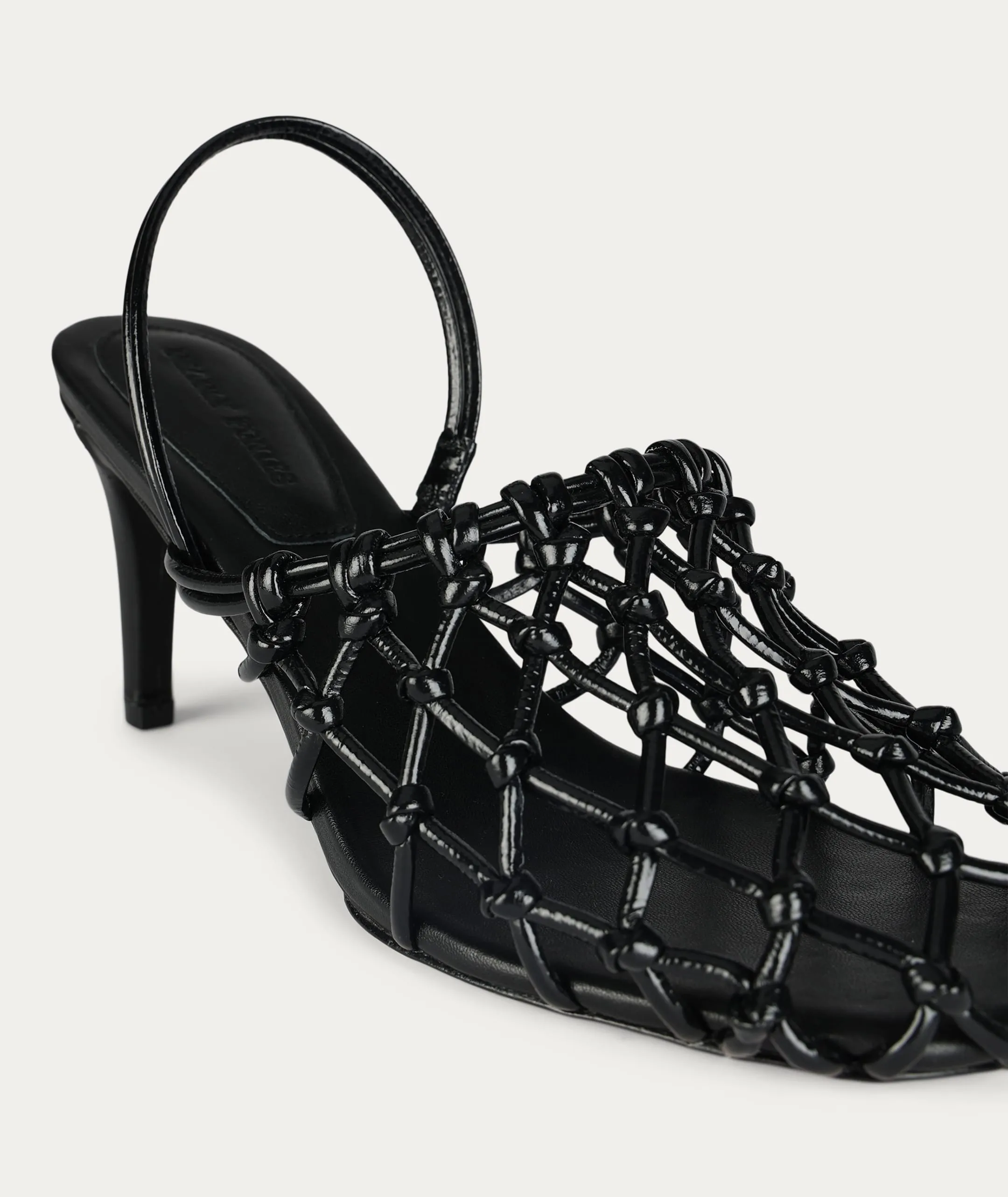 Hydra Heel - Black Patent