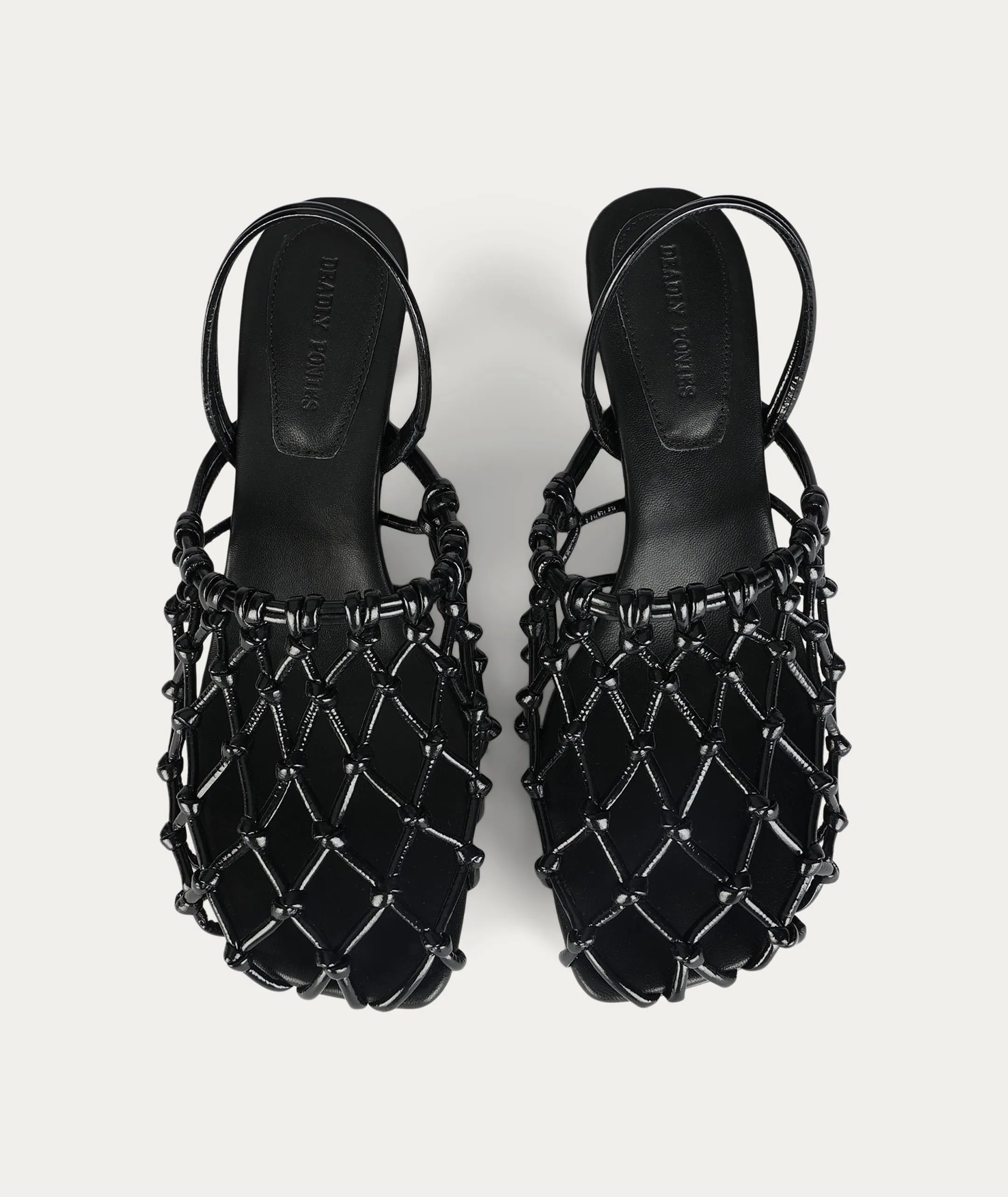 Hydra Heel - Black Patent