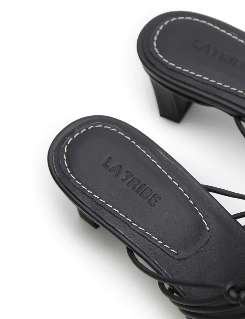 La Tribe Vivi Mule in  Black