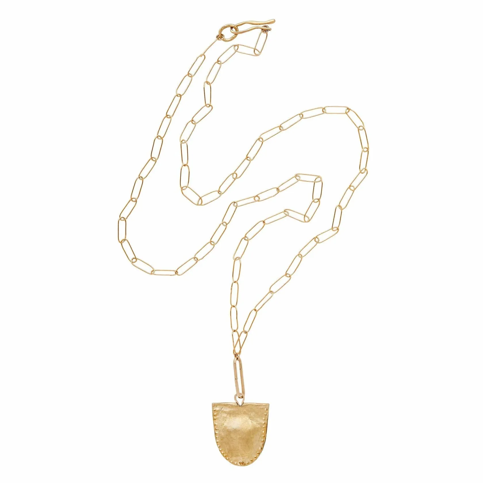 Large Mevia Bronze Pendant