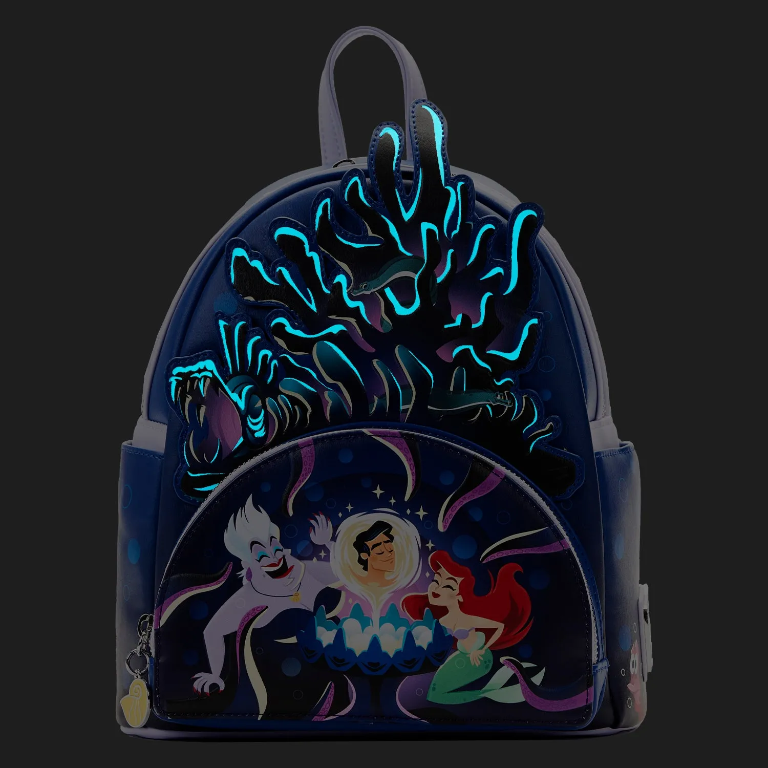 LF Disney The Little Mermaid Ursula Lair Mini Backpack