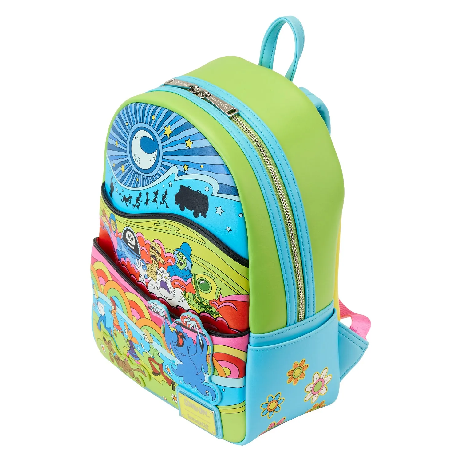 LF Scooby Doo Psychedelic Monster Chase GITD Mini Backpack