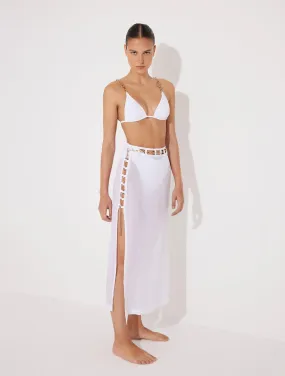 Maritza White Skirt