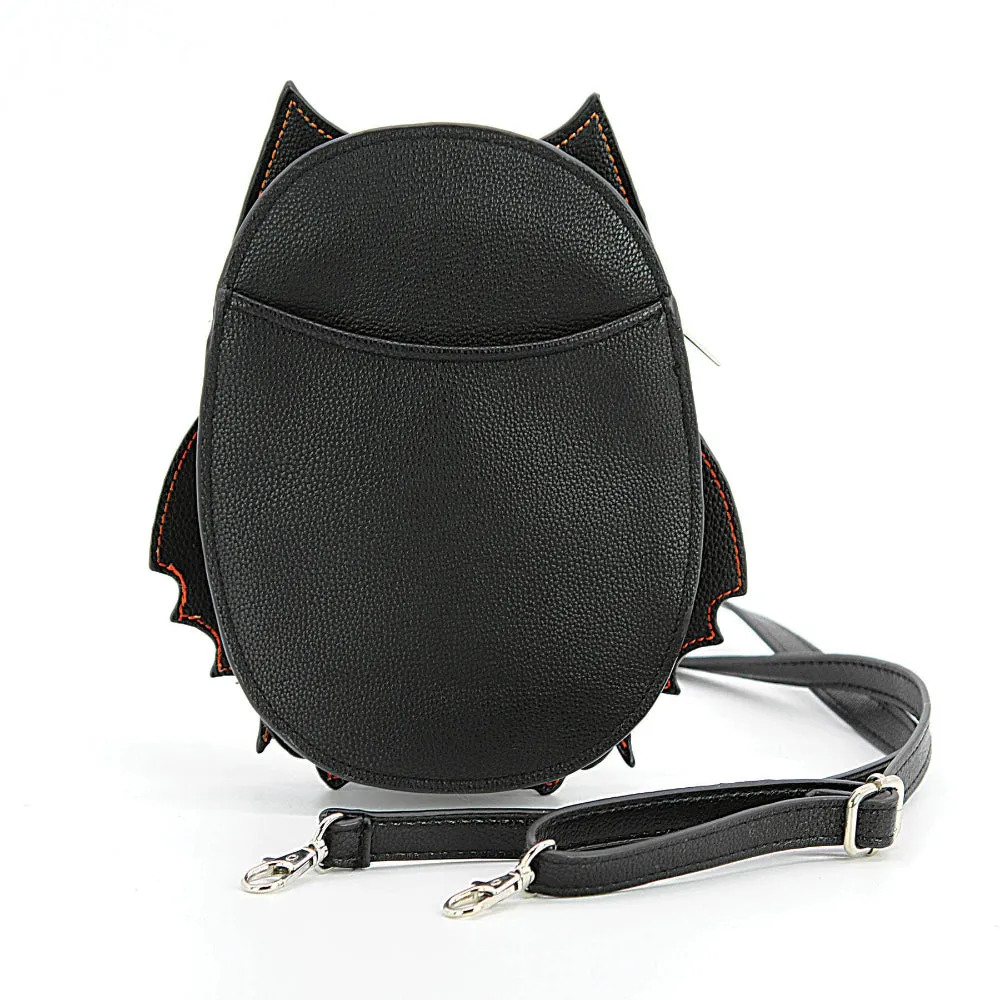 Skeleton Bat Shoulder Bag Glow in the Dark