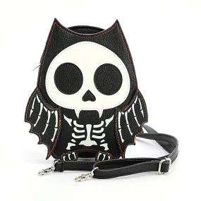 Skeleton Bat Shoulder Bag Glow in the Dark