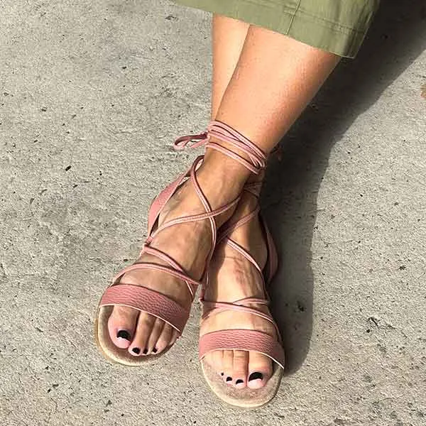 Winnie Blush |  Gladiator sandal