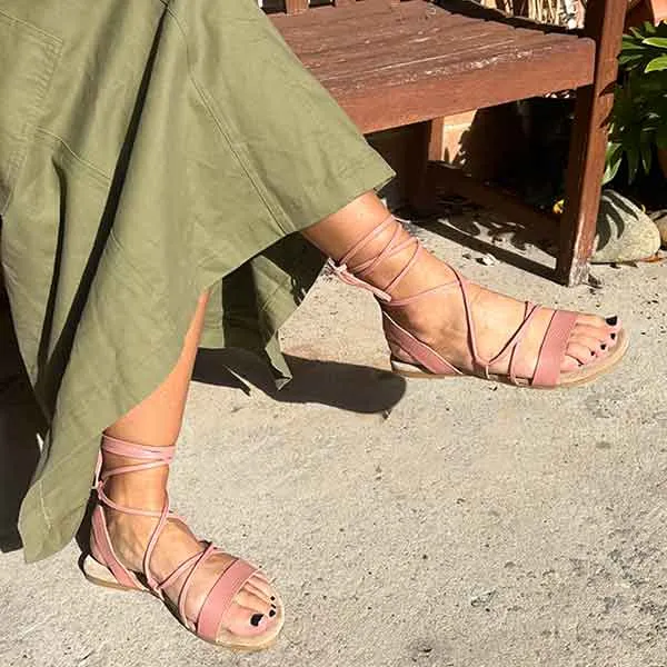 Winnie Blush |  Gladiator sandal