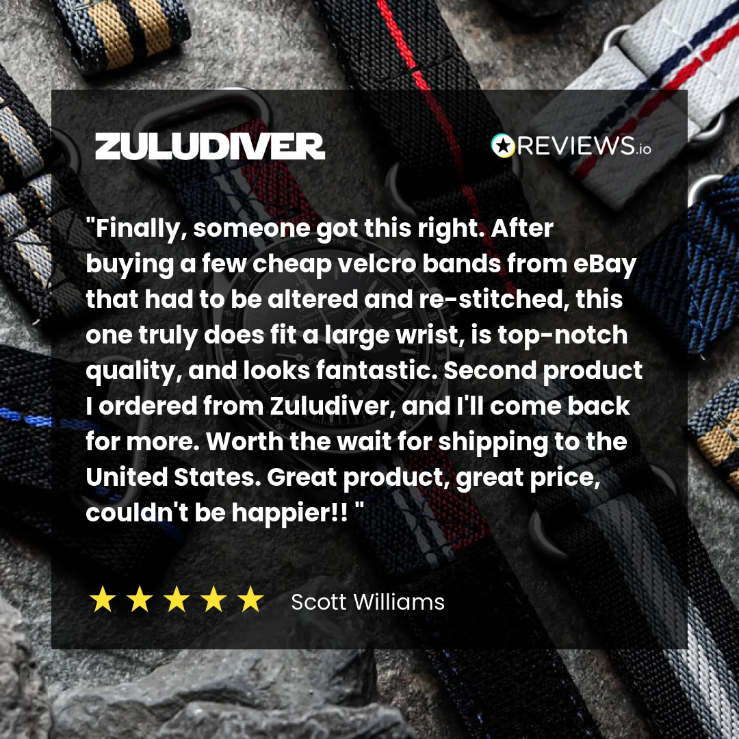 ZULUDIVER LUNAR Watch Strap - Eagle